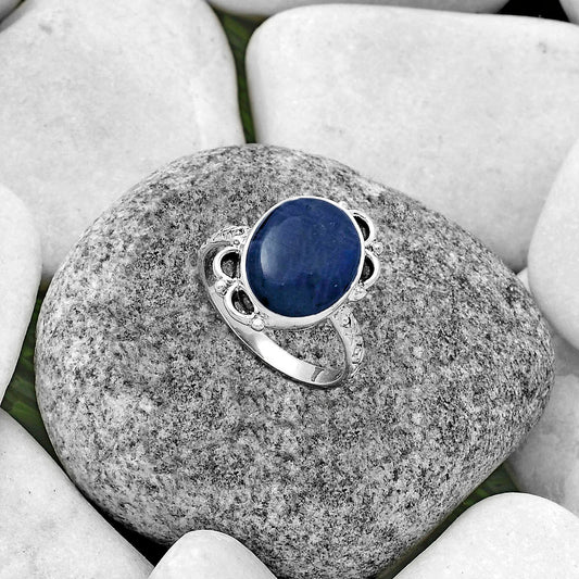 Blue Fire Labradorite - Madagascar Ring size-8.5 R-1103 SDR176849