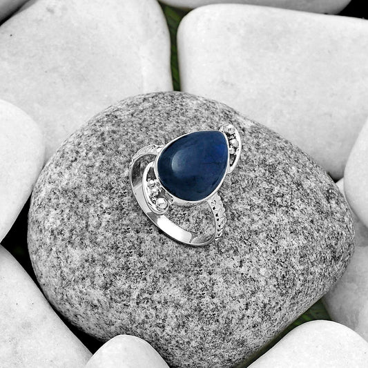 Blue Fire Labradorite - Madagascar Ring size-7 R-1160 SDR176866