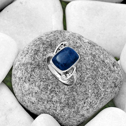 Blue Fire Labradorite - Madagascar Ring size-7 R-1160 SDR176874