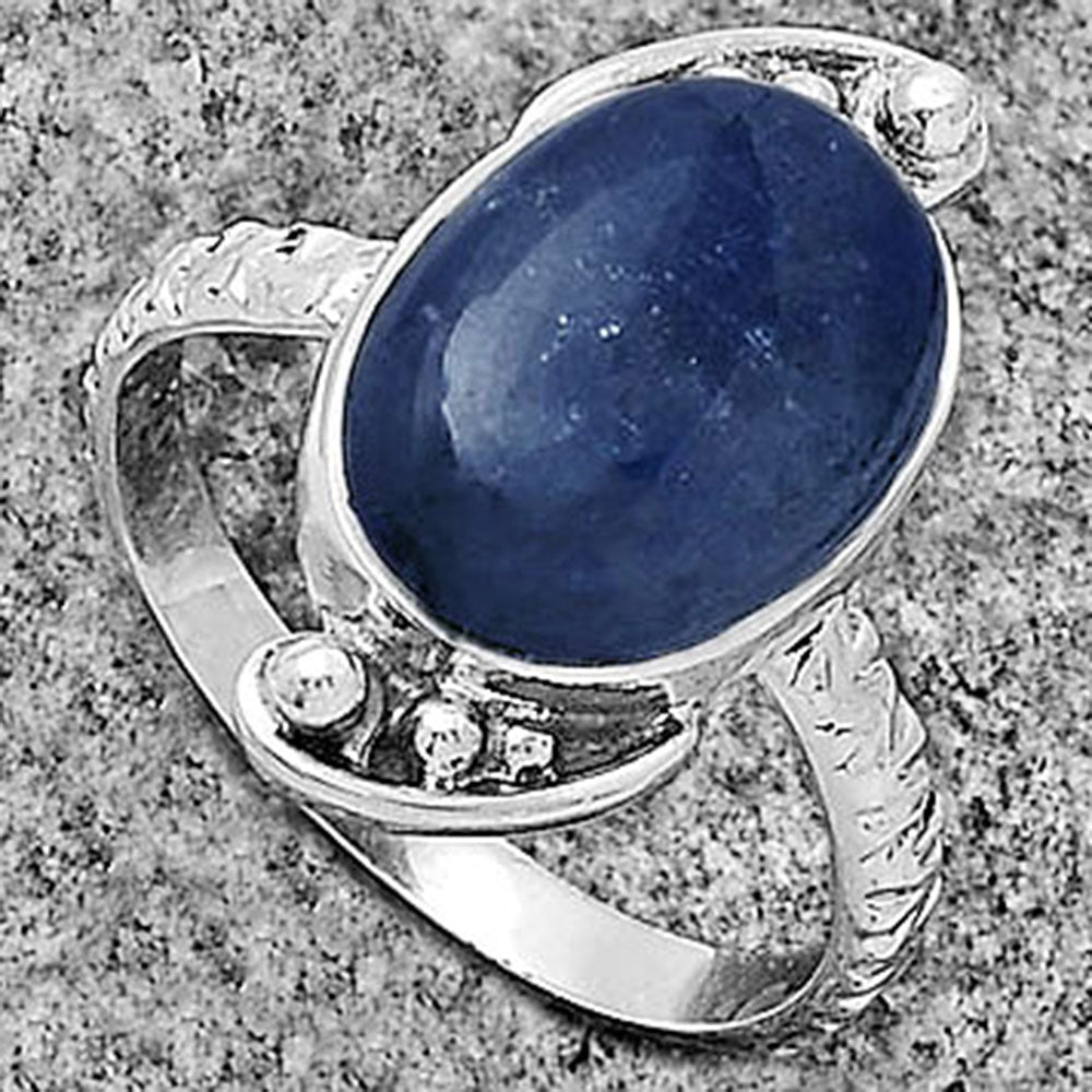 Blue Fire Labradorite - Madagascar Ring size-7 R-1160 SDR176875