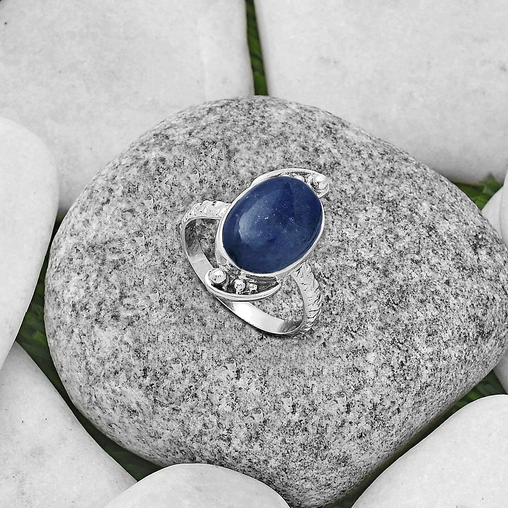 Blue Fire Labradorite - Madagascar Ring size-7 R-1160 SDR176875