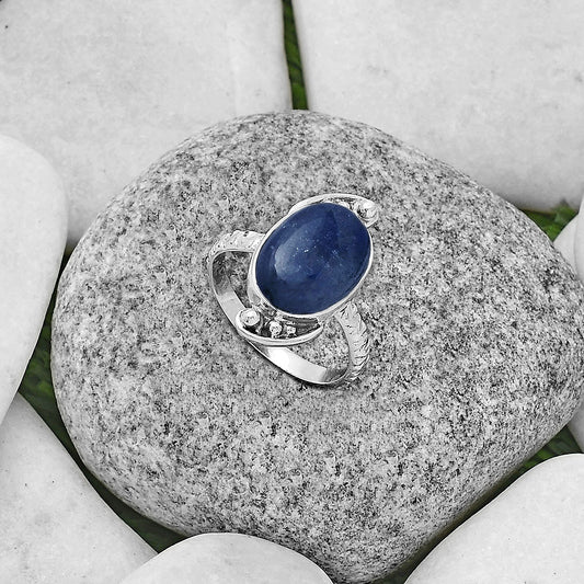 Blue Fire Labradorite - Madagascar Ring size-7 R-1160 SDR176875