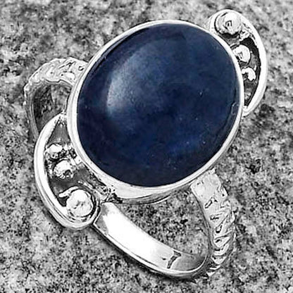 Blue Fire Labradorite - Madagascar Ring size-7 R-1160 SDR176887