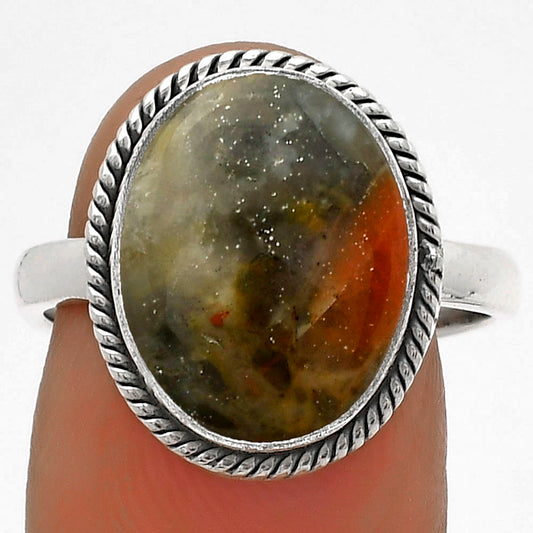 Natural Tabu Jasper Ring size-8.5 R-1009 SDR177450