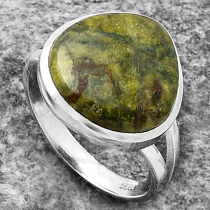 Dragon Blood Stone - South Africa Ring size-7 R-1005 SDR177595