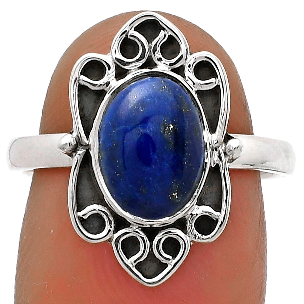 Natural Lapis - Afghanistan Ring size-7.5 R-1226 SDR177917