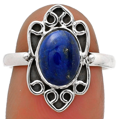 Natural Lapis - Afghanistan Ring size-7.5 R-1226 SDR177917