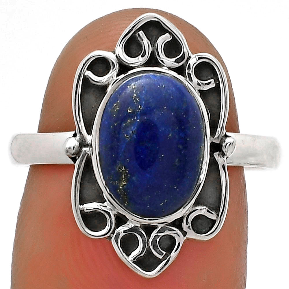 Natural Lapis - Afghanistan Ring size-7.5 R-1226 SDR177922
