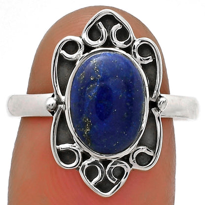 Natural Lapis - Afghanistan Ring size-7.5 R-1226 SDR177922