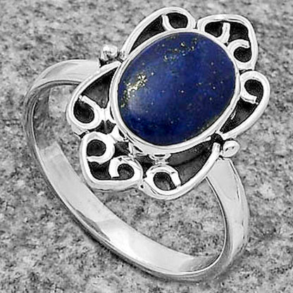 Natural Lapis - Afghanistan Ring size-7.5 R-1226 SDR177922