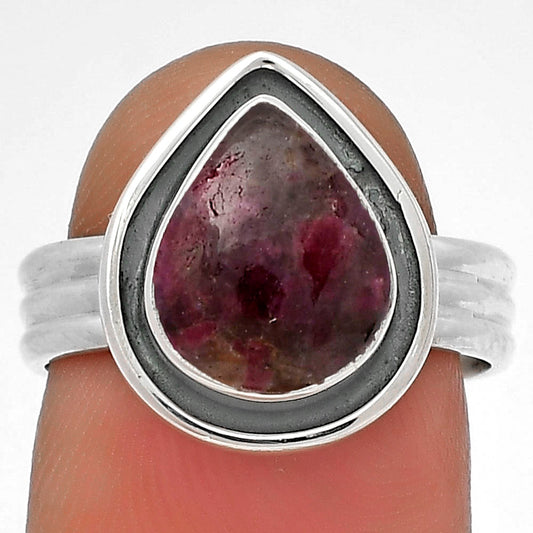 Natural Tourmaline Quartz Ring size-7 R-1468 SDR178768