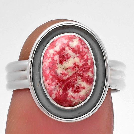 Natural Pink Thulite - Norway Ring size-7 R-1468 SDR178801