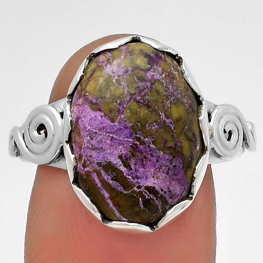 Natural Purpurite - South Africa Ring size-8 R-1315 SDR178818