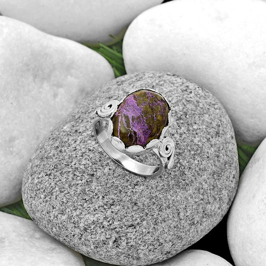Natural Purpurite - South Africa Ring size-8 R-1315 SDR178818