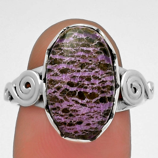 Natural Purpurite - South Africa Ring size-8 R-1315 SDR178833