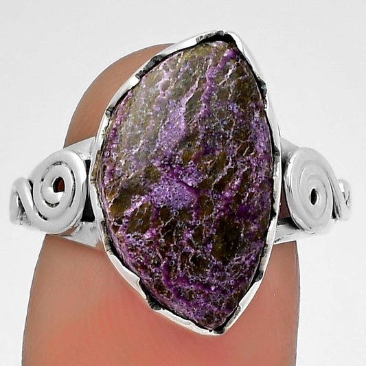 Natural Purpurite - South Africa Ring size-7 R-1315 SDR178834