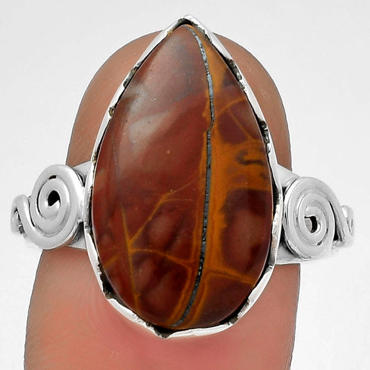 Natural Noreena Jasper Ring size-8 R-1315 SDR178842