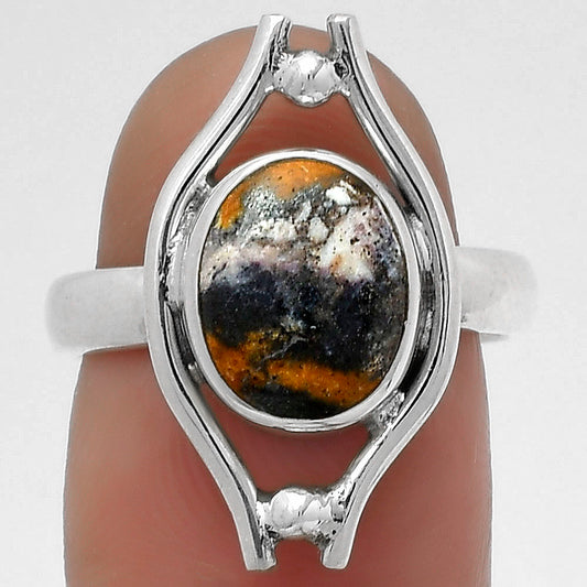 Natural Indian Blanket Jasper Ring size-7.5 R-1663 SDR179066