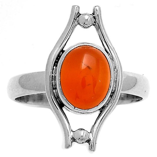 Natural Carnelian Ring size-9.5 R-1663 SDR179087
