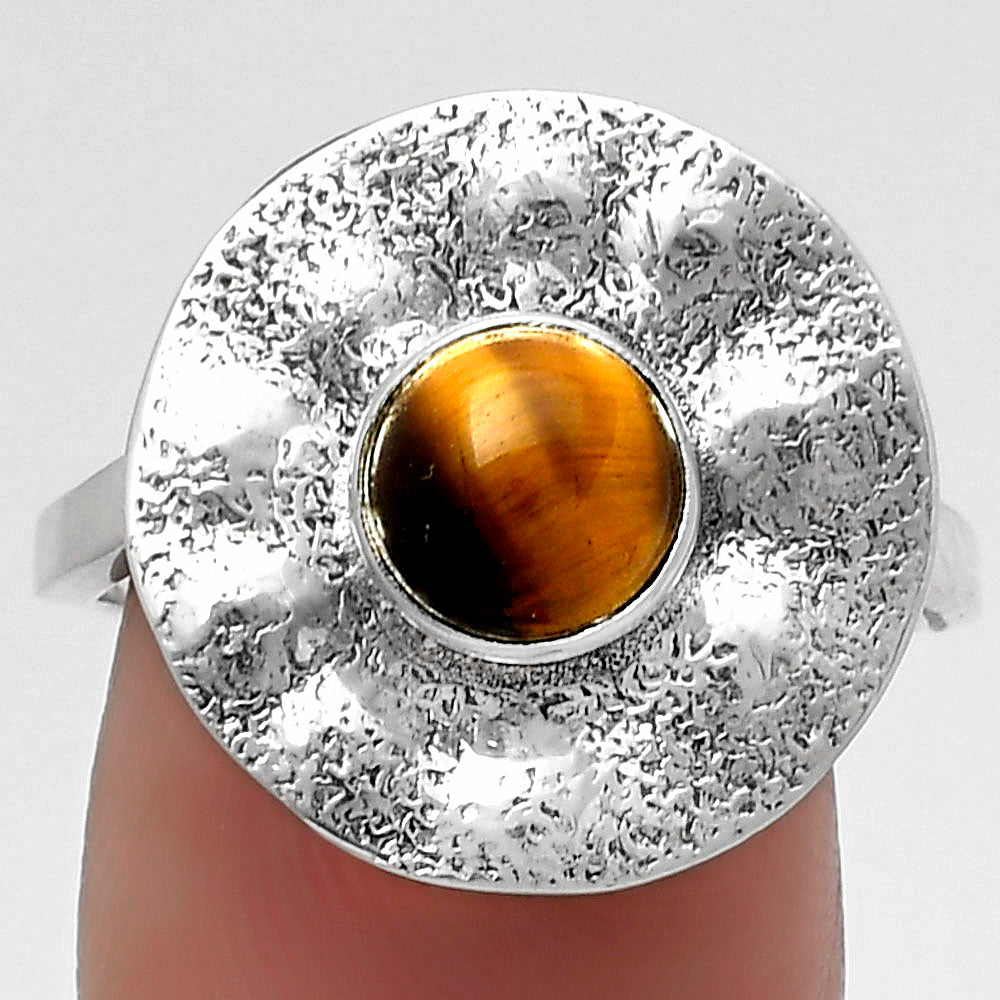 Natural Tiger Eye - Africa Ring size-8 R-1531 SDR179109