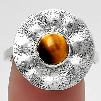 Natural Tiger Eye - Africa Ring size-8 R-1531 SDR179109