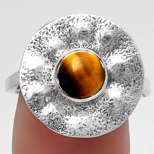 Natural Tiger Eye - Africa Ring size-8 R-1531 SDR179109