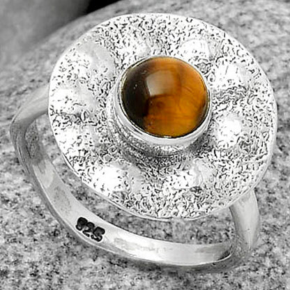 Natural Tiger Eye - Africa Ring size-8 R-1531 SDR179109