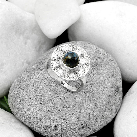 Natural Pietersite - Namibia Ring size-8 R-1531 SDR179112