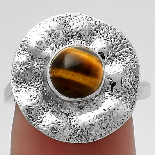 Natural Tiger Eye - Africa Ring size-7 R-1531 SDR179123