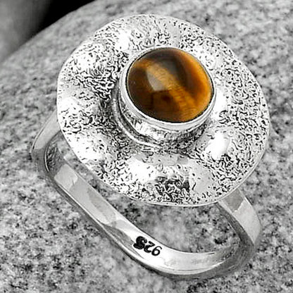 Natural Tiger Eye - Africa Ring size-7 R-1531 SDR179123