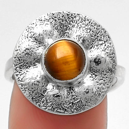 Natural Tiger Eye - Africa Ring size-8 R-1531 SDR179131