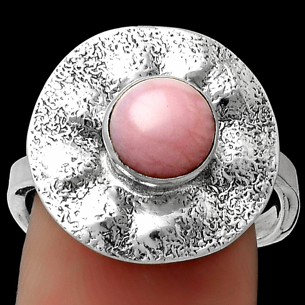 Natural Pink Opal - Australia Ring size-8 R-1531 SDR179138
