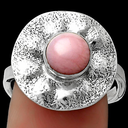 Natural Pink Opal - Australia Ring size-8 R-1531 SDR179138