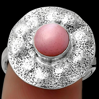 Natural Pink Opal - Australia Ring size-7 R-1531 SDR179140