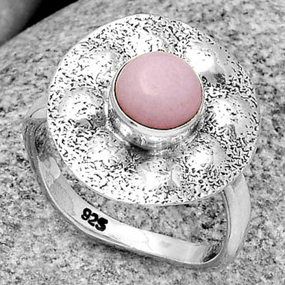 Natural Pink Opal - Australia Ring size-8 R-1531 SDR179141
