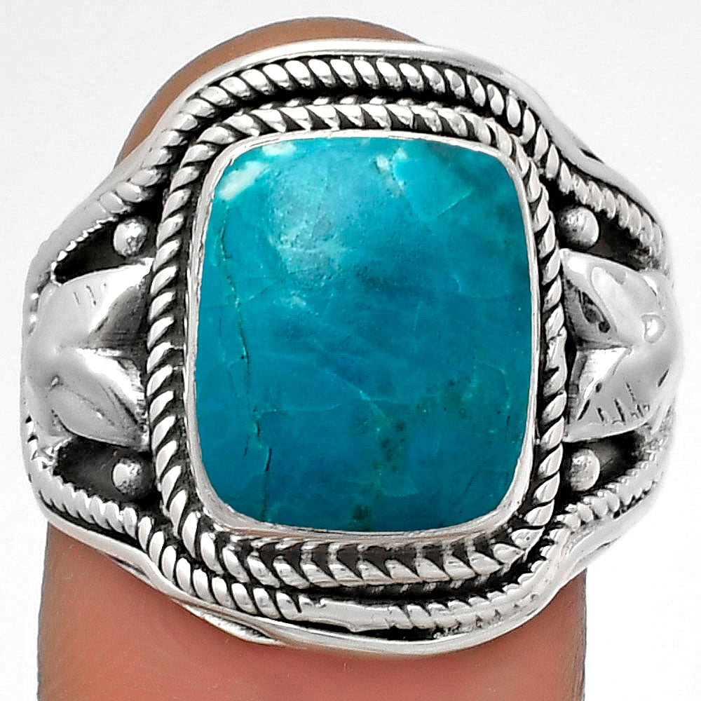 Natural Peruvian Opalina Ring size-9 R-1312 SDR179451
