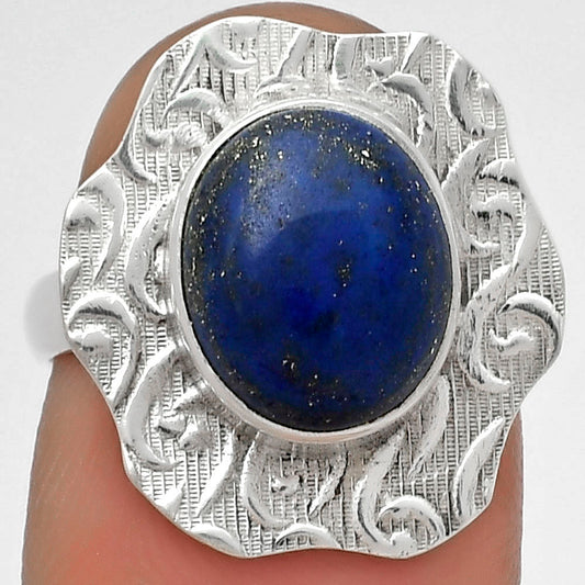 Natural Lapis - Afghanistan Ring size-7 R-1090 SDR179710