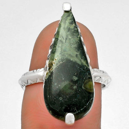 Natural Star Galaxy Jasper Ring size-7 R-1089 SDR179719
