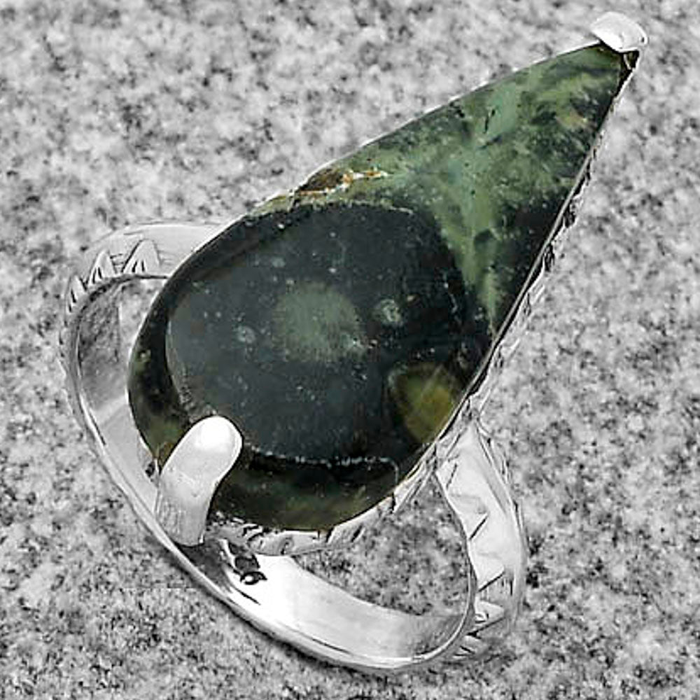 Natural Star Galaxy Jasper Ring size-7 R-1089 SDR179719