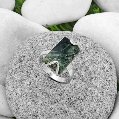 Natural Star Galaxy Jasper Ring size-8 R-1479 SDR179736