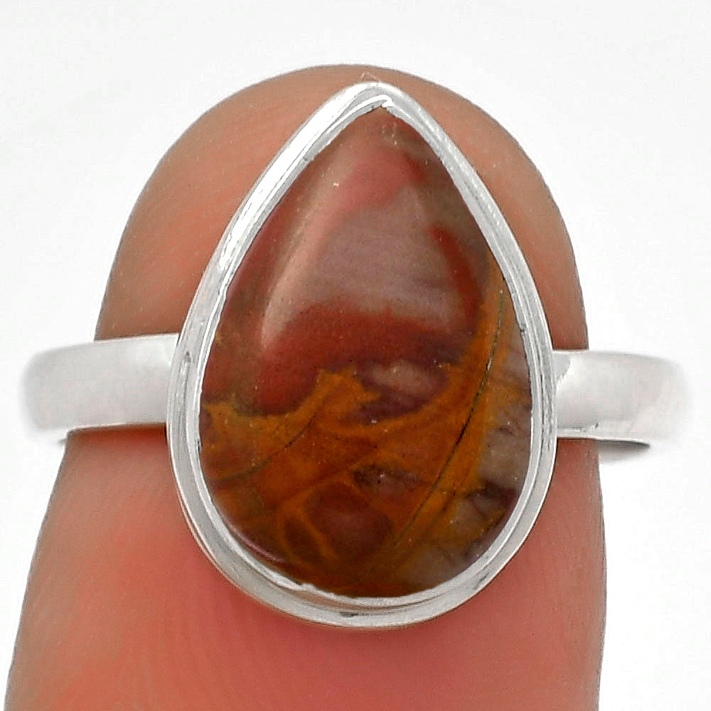 Natural Noreena Jasper Ring size-7.5 R-1007 SDR179881