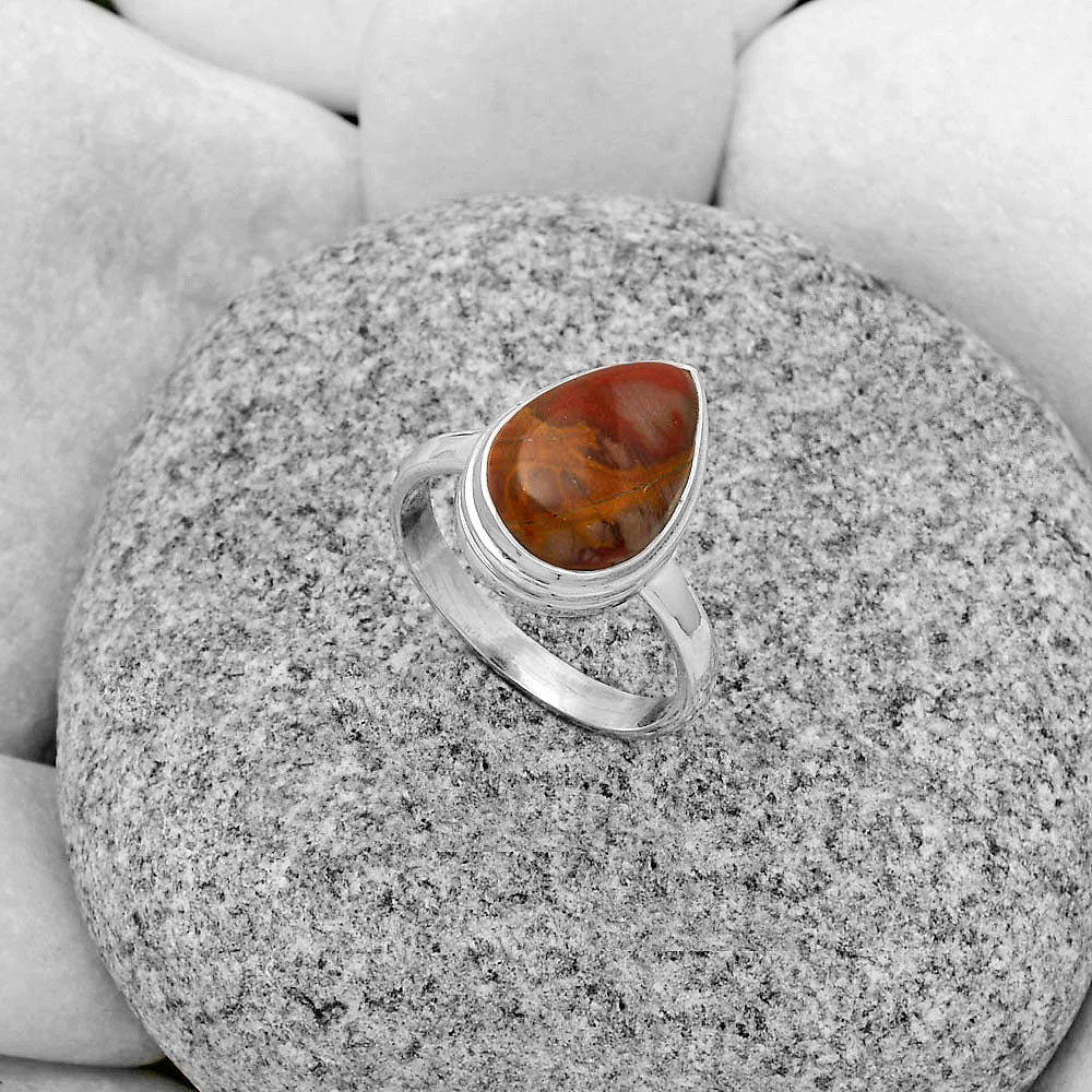 Natural Noreena Jasper Ring size-7.5 R-1007 SDR179881