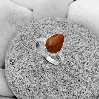 Natural Noreena Jasper Ring size-7.5 R-1007 SDR179882