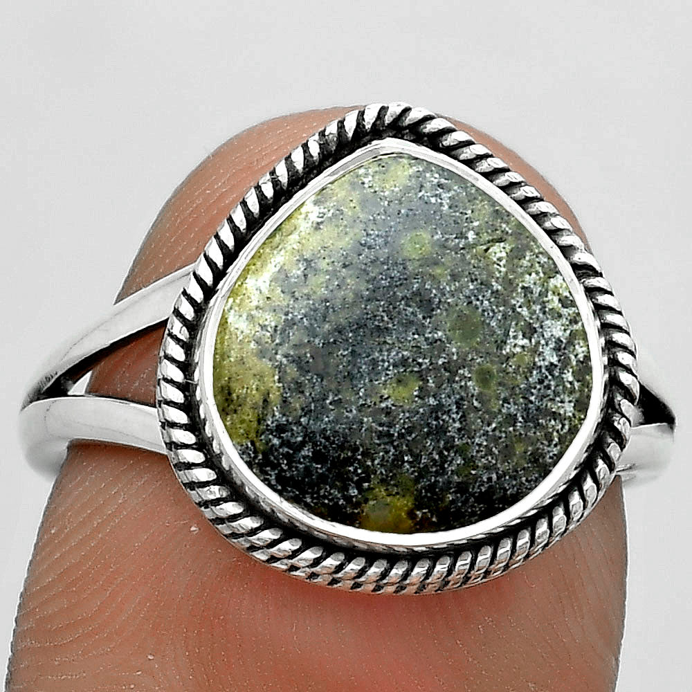 Dragon Blood Stone - South Africa Ring size-8 R-1010 SDR180337