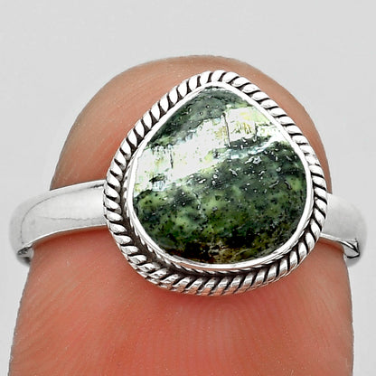 Natural Chrysotile Ring size-7 R-1009 SDR180404