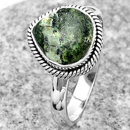 Natural Chrysotile Ring size-7 R-1009 SDR180404