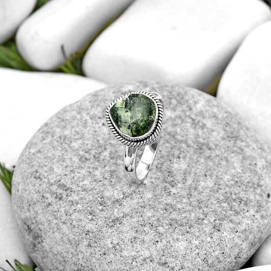 Natural Chrysotile Ring size-7 R-1009 SDR180404