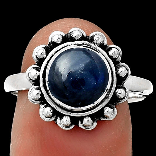 Blue Fire Labradorite - Madagascar Ring size-9 R-1124 SDR180611