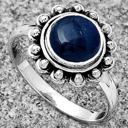 Blue Fire Labradorite - Madagascar Ring size-9 R-1124 SDR180611