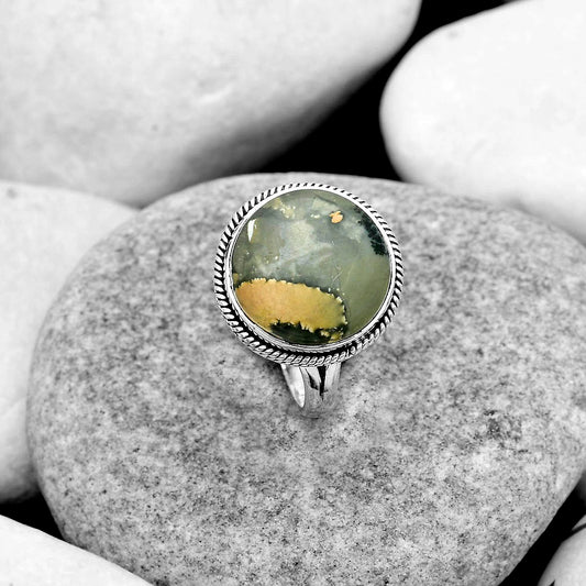 Natural Maligano Jasper Indonesia Ring size-8.5 R-1010 SDR180862